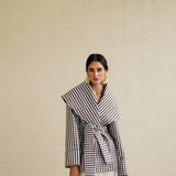 VANINA Ella Coat coat-ella_brown and white plaid_l