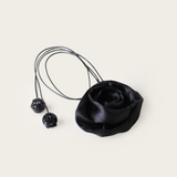 VANINA Rose De Vents Choker c-rose des vents_black organza_