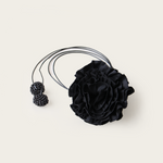 VANINA Belle De Nuit Choker c-belle de nuit _black taffeta_