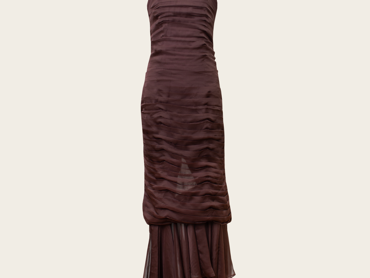 VANINA Desert Du Sahara Dress dr-desert du sahara_dark brown_xl