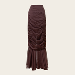 VANINA Desert Du Sahara Skirt sk-desert du sahara_dark brown_xl