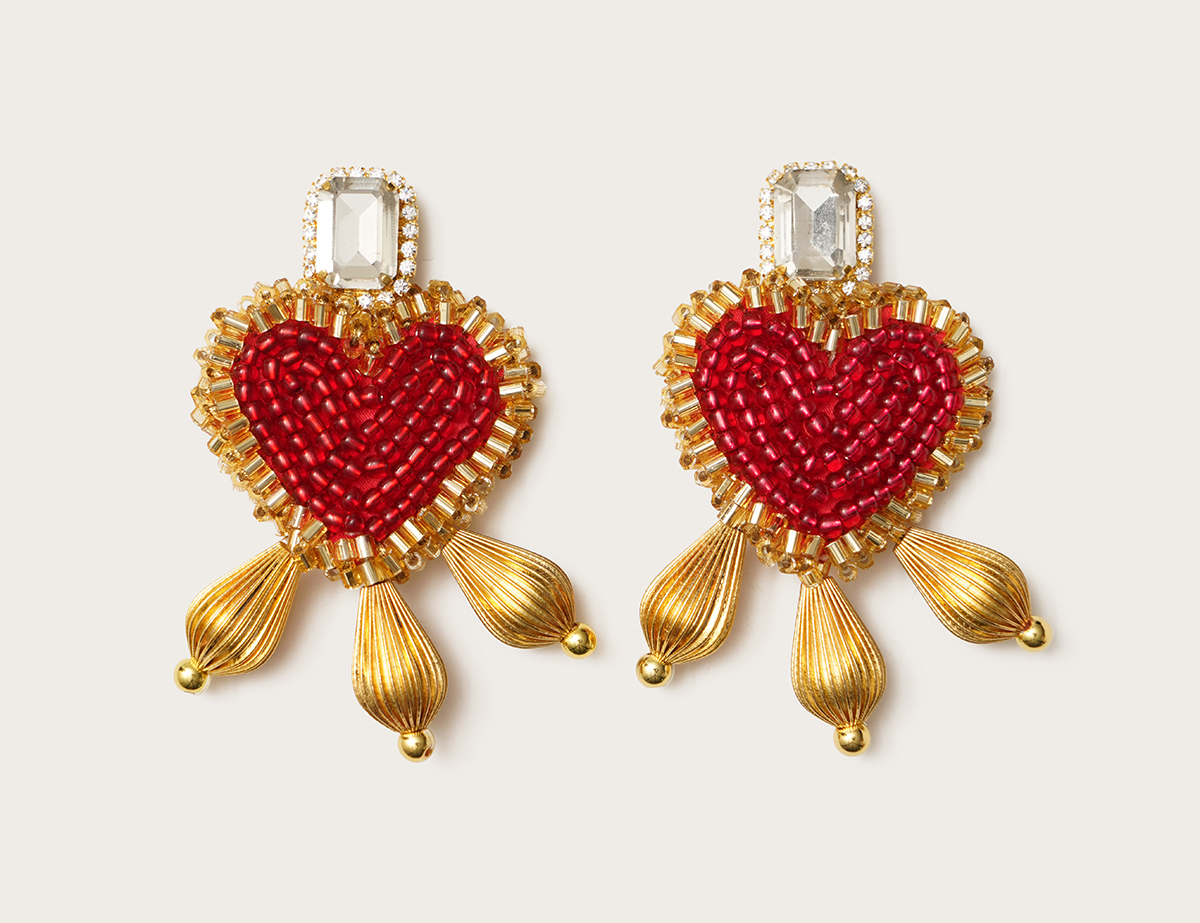 VANINA Love Letter Earrings e-love letter-3_red_