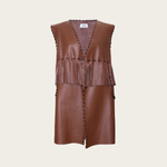 VANINA Dallas Vest vest-dallas_brown fringes_u