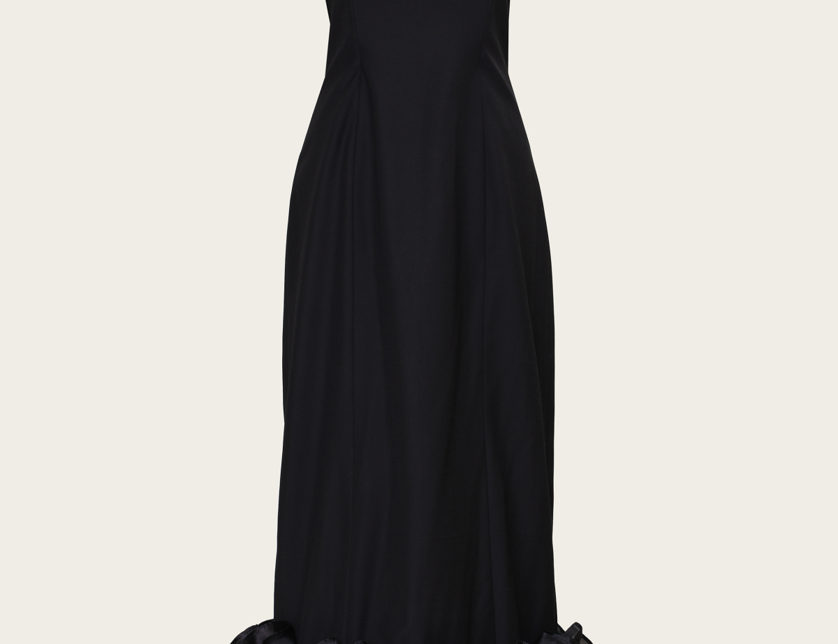 VANINA Sable Chaud Dress dr-sable chaud-long_black_xl