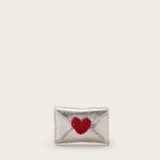 VANINA Love Letter Cardholder cardholder-love letter_silver leather_