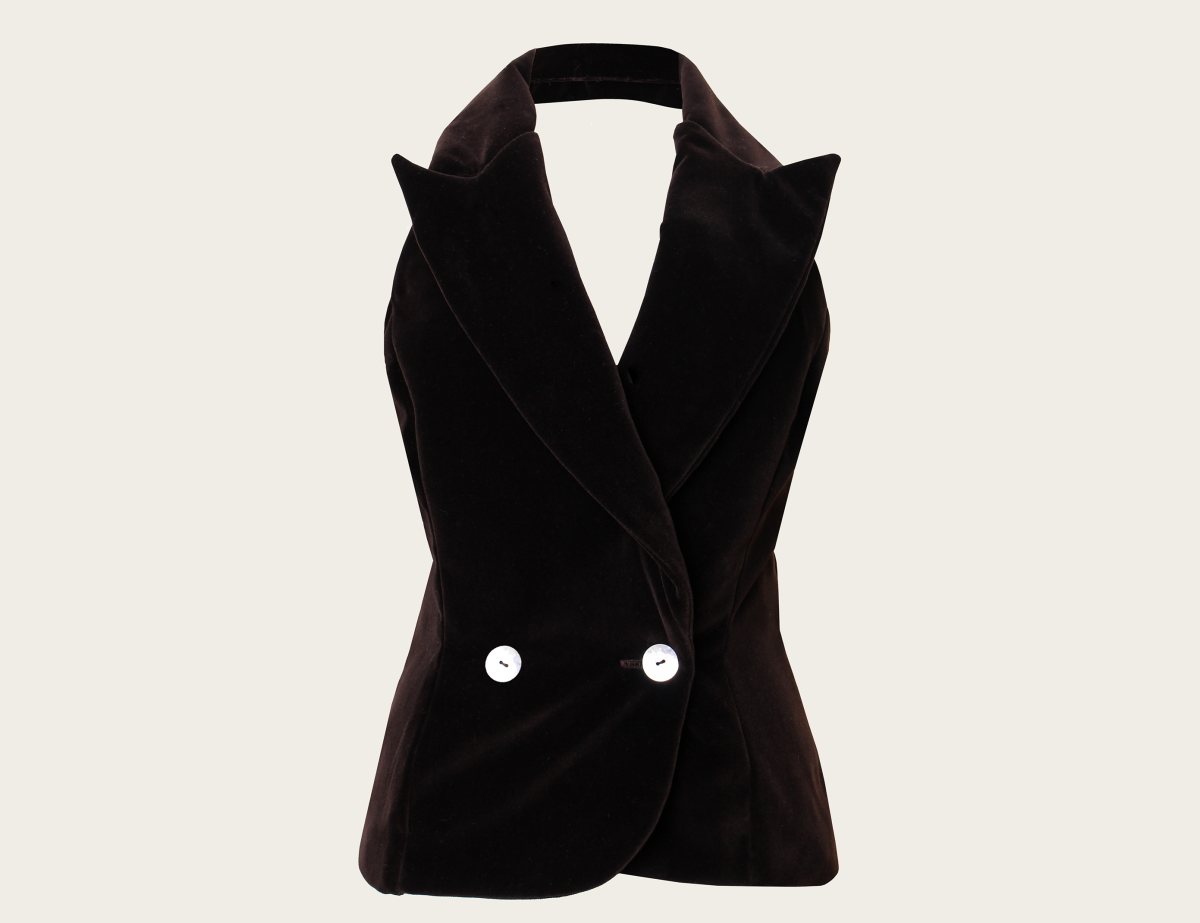 VANINA Anne Top top-anne_brown velvet_l