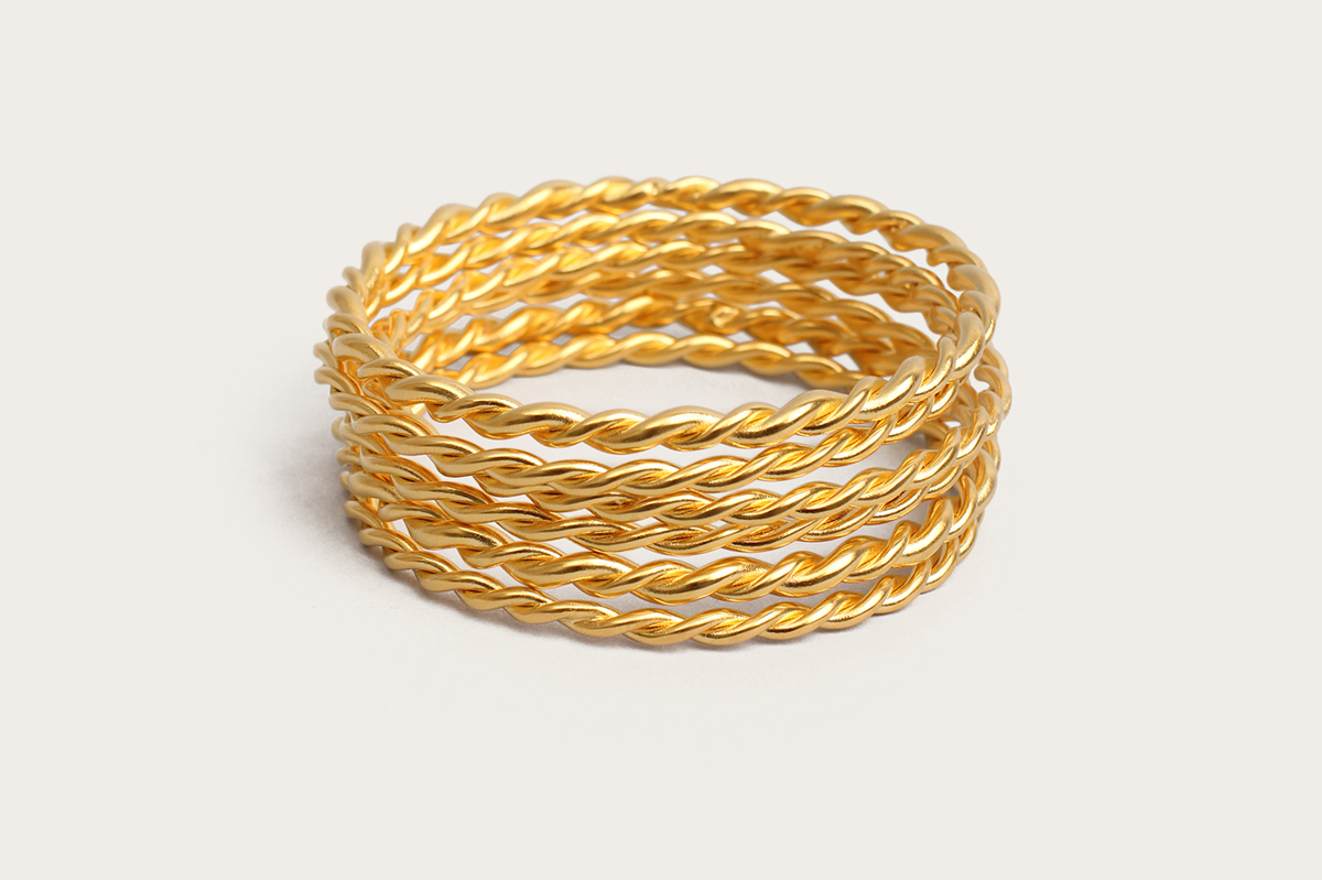 VANINA Linguine Set b-set-linguine_gold_