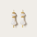 VANINA Holiday Earrings e-holidays-4_white pear and gold_